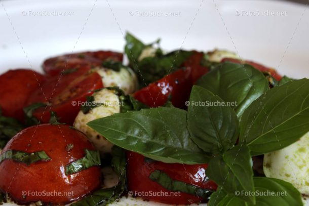 Tomaten Mozzarella Salat Foto kaufen Fotoshop