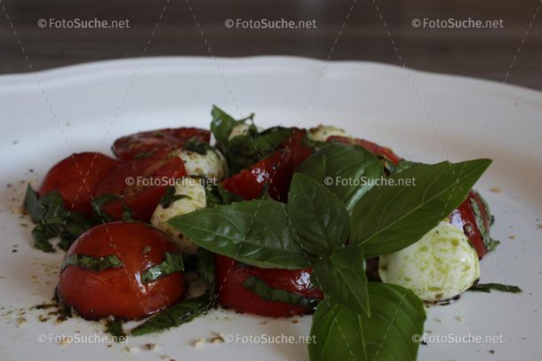 Tomaten Mozzarella Balsamico Foto kaufen Fotoshop