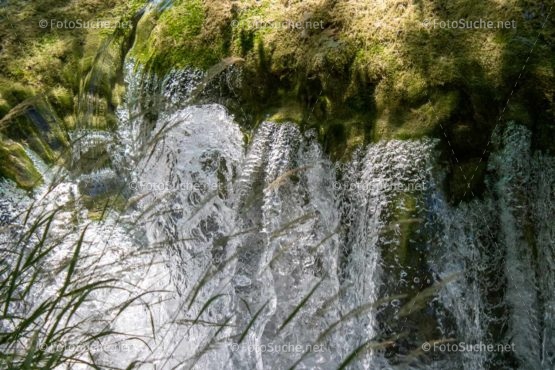 Foto Wasserfälle Natur Moos | Schönes Foto kaufen | Fotosuchen
